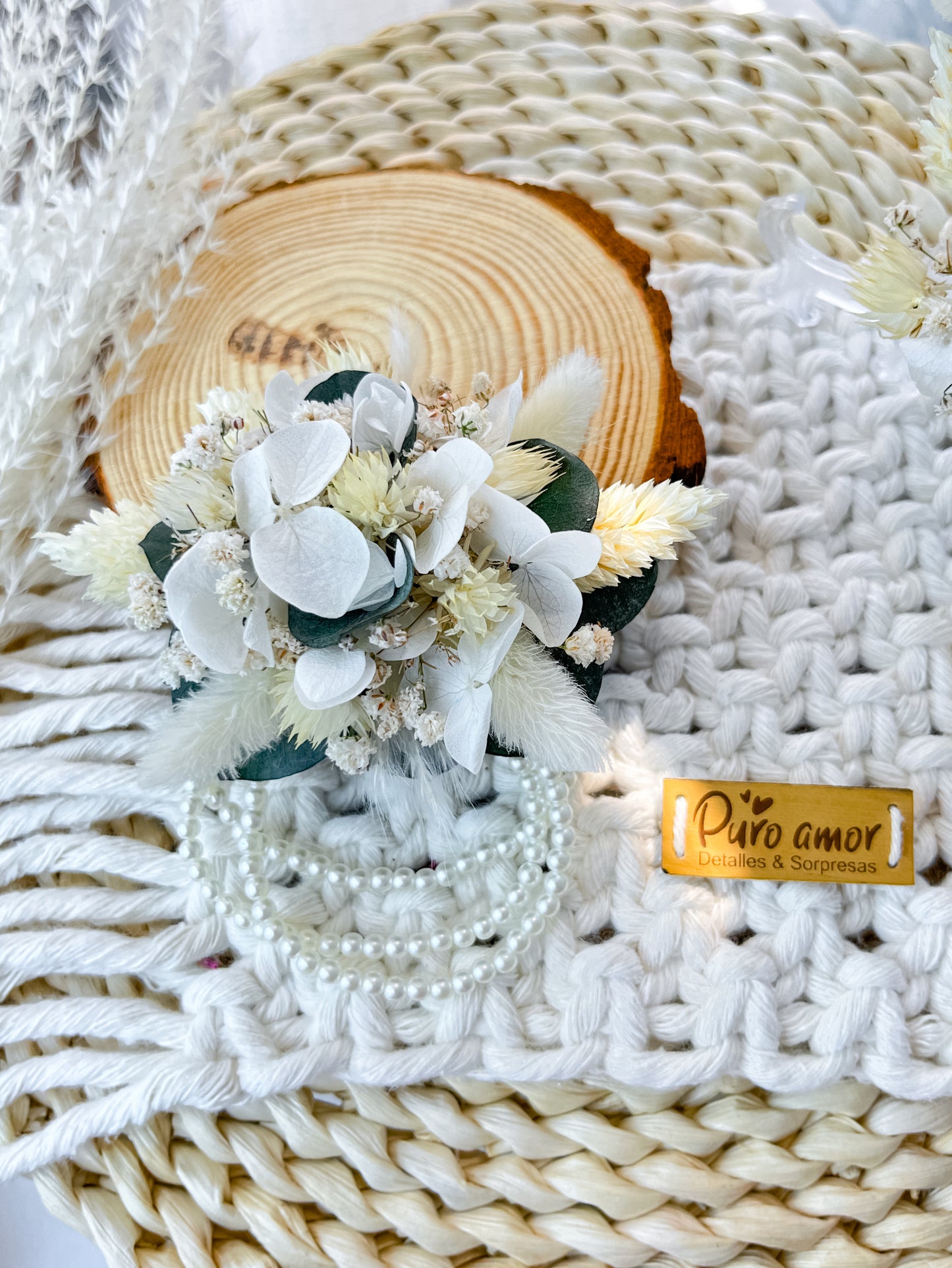 Par de graduación Eucalipto