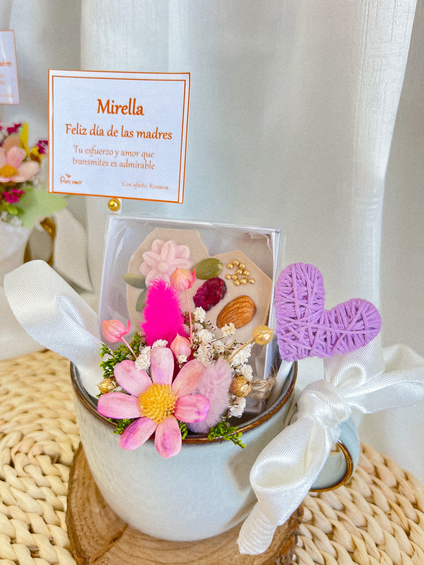 Mug corazón llenito de amor