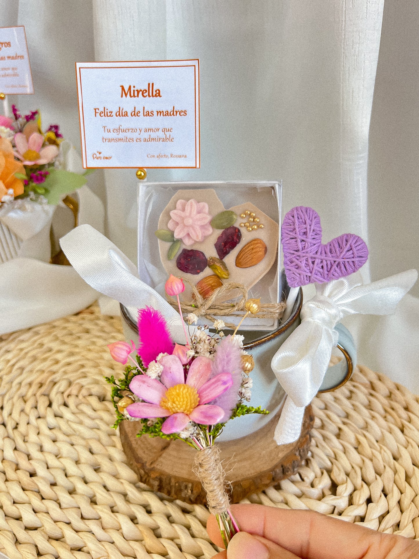 Mug corazón llenito de amor