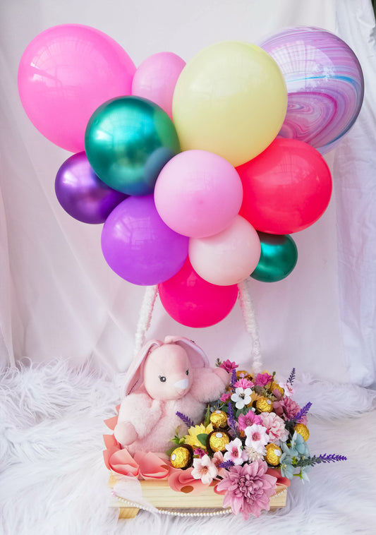 Canasta con nube de corazón