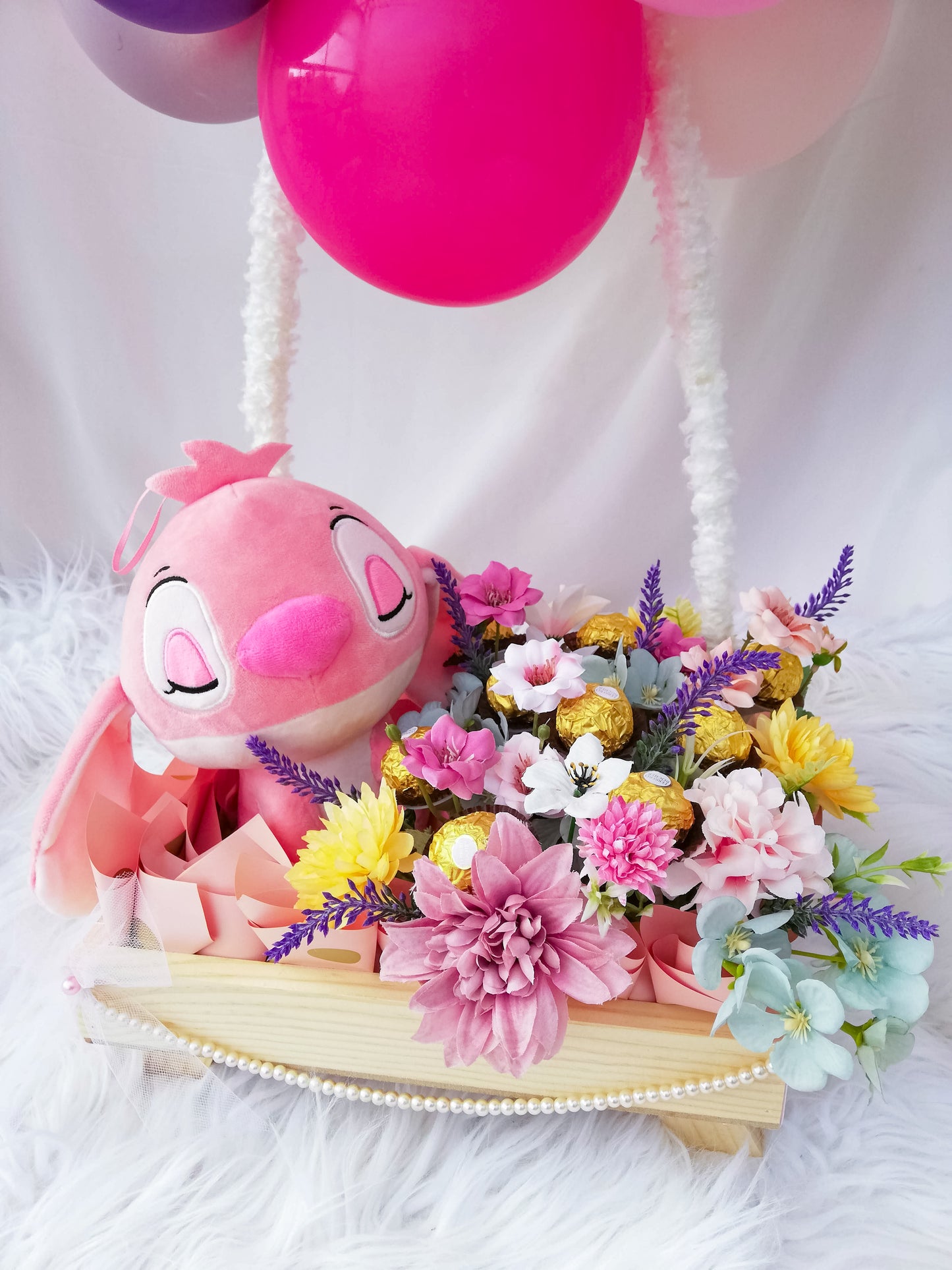 Canasta con nube de corazón