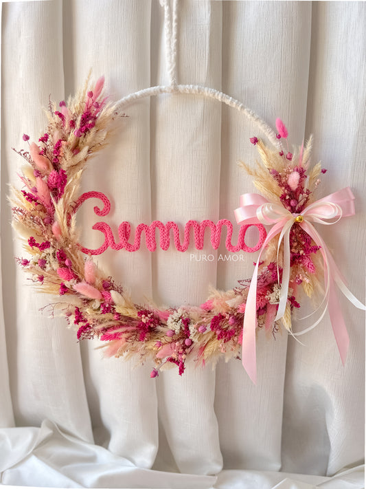 Corona decorado y personalizado