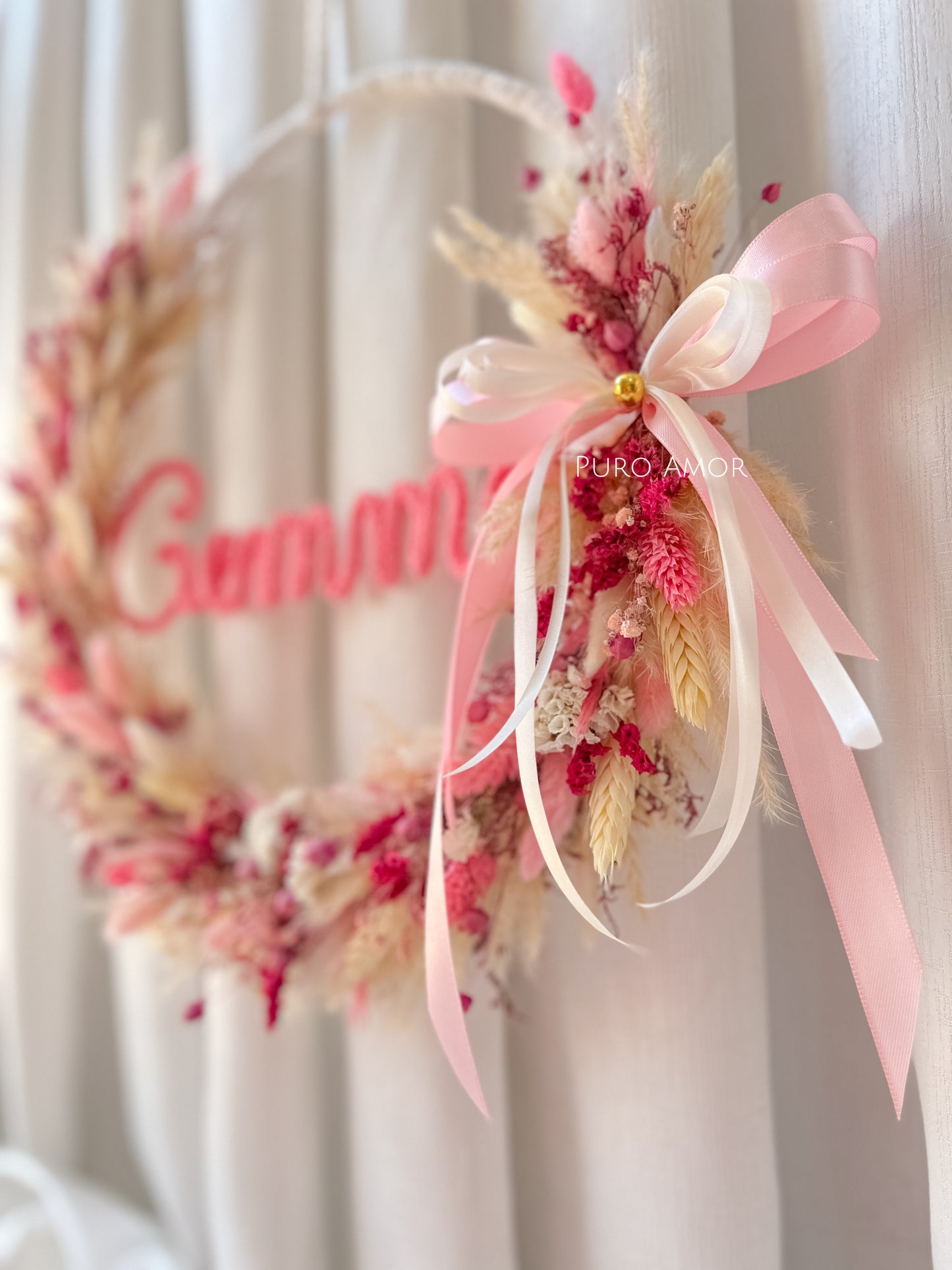 Corona decorado y personalizado