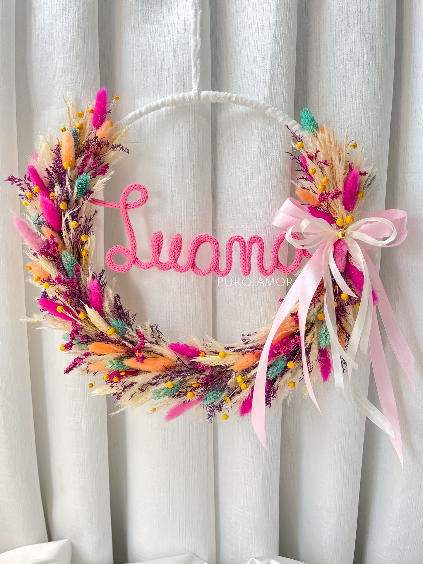 Corona decorado y personalizado