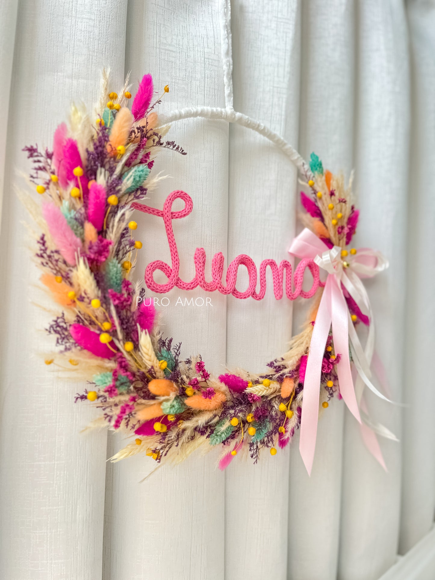 Corona decorado y personalizado