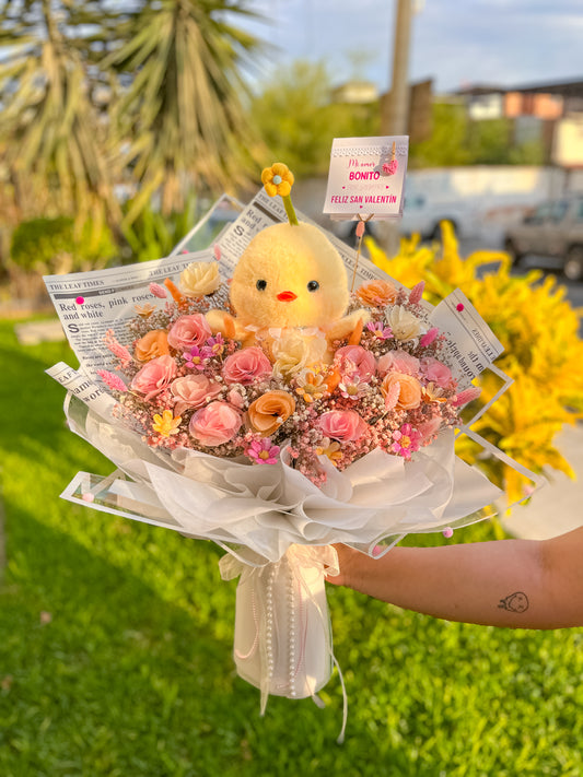 Ramo corazón de pollito